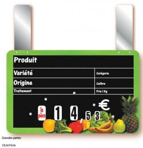 Etiquette magasin pour fruits et légumes - Devis sur Techni-Contact.com - 4