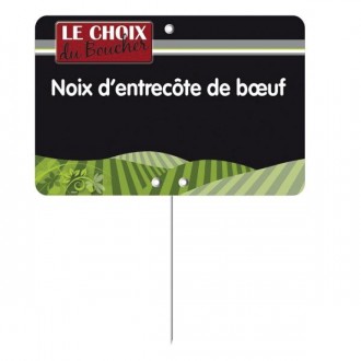 Etiquettes pour boucheries à pique inox - Devis sur Techni-Contact.com - 4