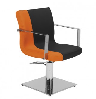 Fauteuil coiffure a accoudoirs inox - Devis sur Techni-Contact.com - 1