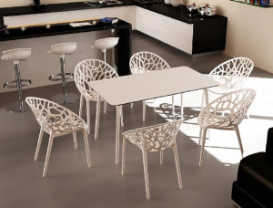 Fauteuil CRYSTAL empilable en polycarbonate - Devis sur Techni-Contact.com - 6