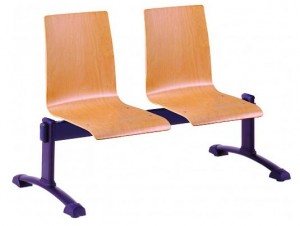 Fauteuil d'accueil bois et acier - Devis sur Techni-Contact.com - 4