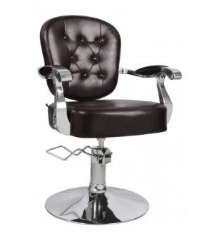 Fauteuil de coiffure à structure bois et inox poli - Devis sur Techni-Contact.com - 2