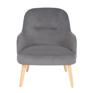 Fauteuil de restaurant en velours