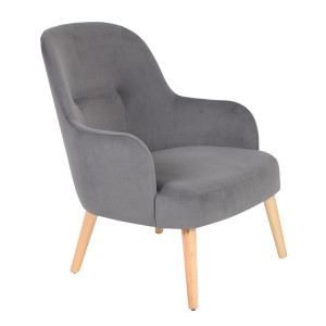 Fauteuil de restaurant en velours