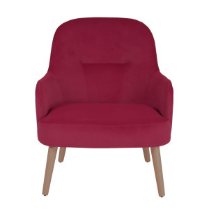 Fauteuil de restaurant en velours