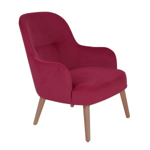 Fauteuil de restaurant en velours