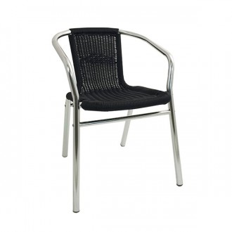 Fauteuil de terrasse empilable en aluminium - Devis sur Techni-Contact.com - 3