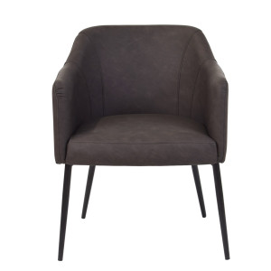 Fauteuil en cuir artificiel