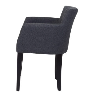 Fauteuil en tissu noir - Devis sur Techni-Contact.com - 3