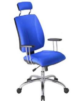 Fauteuil manager bleu - Devis sur Techni-Contact.com - 1