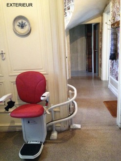 Fauteuil monte-escalier courbe - Devis sur Techni-Contact.com - 4