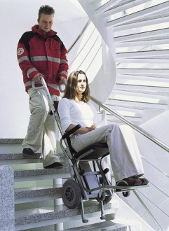 Fauteuil roulant monte escalier électrique - Devis sur Techni-Contact.com - 2