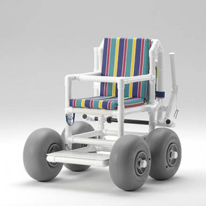 Fauteuil roulant pour plage