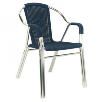 Fauteuil terrasse empilable aluminium - Devis sur Techni-Contact.com - 1