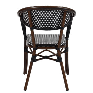 Fauteuil terrasse pied marron - Devis sur Techni-Contact.com - 1