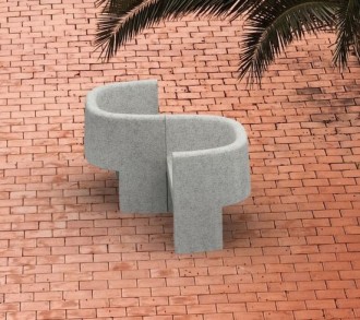 Fauteuil urbain en béton - Devis sur Techni-Contact.com - 2