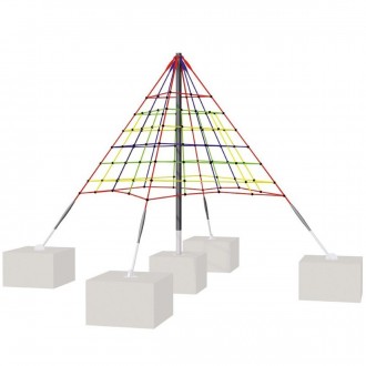 Filet d'escalade pyramide - Devis sur Techni-Contact.com - 1