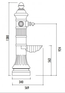 Fontaine à boire en fonte - Devis sur Techni-Contact.com - 2