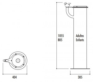 Fontaine à boire en inox - Devis sur Techni-Contact.com - 2