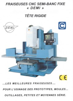 Fraiseuse CNC conversationnelle DF 46 CNC - Devis sur Techni-Contact.com - 1