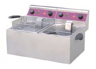 Friteuse electrique 2 x 8 L - Devis sur Techni-Contact.com - 1