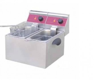 Friteuse electrique 2x4L - Devis sur Techni-Contact.com - 1