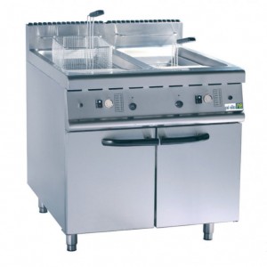 Friteuse gaz sur coffre 2 x 20 litres - Devis sur Techni-Contact.com - 1