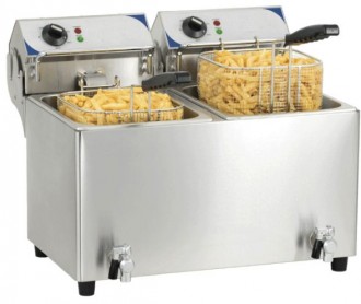 Friteuse professionnelle avec 2 cuves - Devis sur Techni-Contact.com - 1