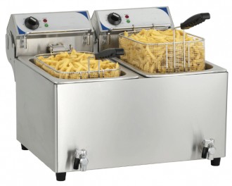 Friteuse professionnelle double - Devis sur Techni-Contact.com - 1