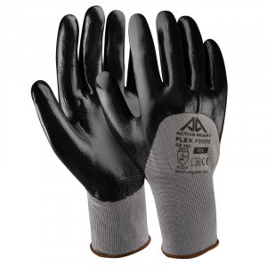 Gant de protection en nitrile noir 