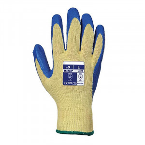 Gants anti-coupure en latex bleu - Devis sur Techni-Contact.com - 1