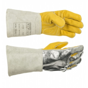 Gants soudeur MIG-MAG  Wedas 10-2755 renforcé et dos aluminisé - Devis sur Techni-Contact.com - 2