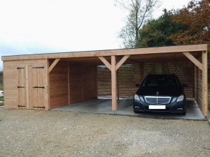 Garage en bois Douglas - Devis sur Techni-Contact.com - 3