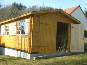 Garage en bois en kit  - Devis sur Techni-Contact.com - 6