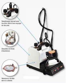 Générateur de vapeur et fer à repasser professionnel ou semi-professionnel - Devis sur Techni-Contact.com - 2
