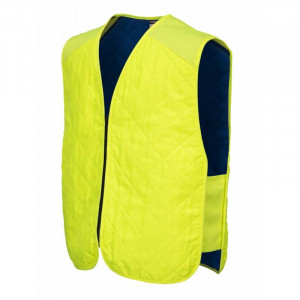 Gilet rafraîchissement jaune