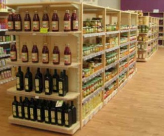 Gondole de magasin bois - Devis sur Techni-Contact.com - 1