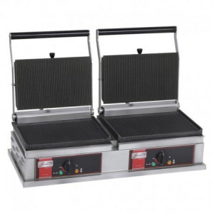 Grill avec plaque de fonte pour panini - Devis sur Techni-Contact.com - 4