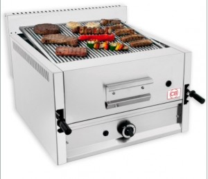 Grill en pierre de lave avec grille universelle - Devis sur Techni-Contact.com - 3