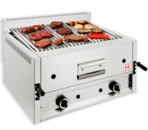 Grill en pierre de lave avec grille universelle - Devis sur Techni-Contact.com - 4