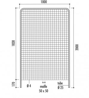 Grille d'exposition acier - Devis sur Techni-Contact.com - 3