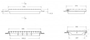 Grille en fonte ductile C-250 - Devis sur Techni-Contact.com - 2