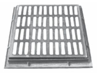 Grille plate avec cadre D 400 - Devis sur Techni-Contact.com - 1