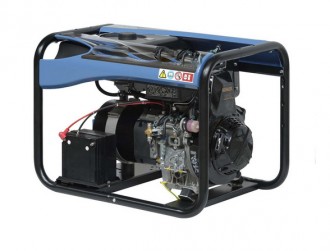 Groupe électrogène monophasé grand réservoir diesel 6,3kW - Devis sur Techni-Contact.com - 1