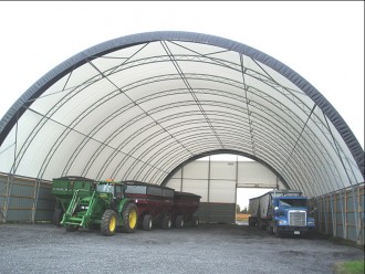 Hangar métallique bâché - Devis sur Techni-Contact.com - 1