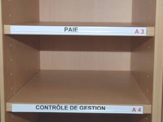 Index de case en polycarbonate pour casier de tri - Devis sur Techni-Contact.com - 1