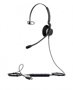 Jabra BIZ 2300 USB-C Mono - Version Microsoft Teams - Casque Téléphonique