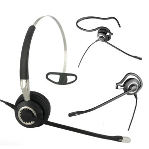 Jabra BIZ 2400 II QD Ultra Antibruit Mono - Casque Téléphone Filaire