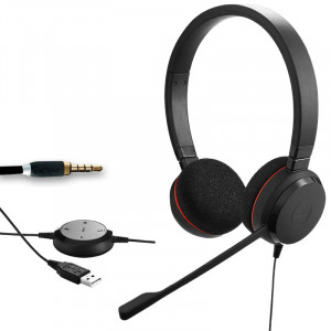 Jabra - Evolve 30 II USB UC Duo -Casque PC - IP / Softphone - Devis sur Techni-Contact.com - 1