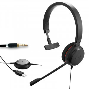 Jabra - Evolve 30 II USB UC Mono - Casque PC- IP / Softphone - Devis sur Techni-Contact.com - 1